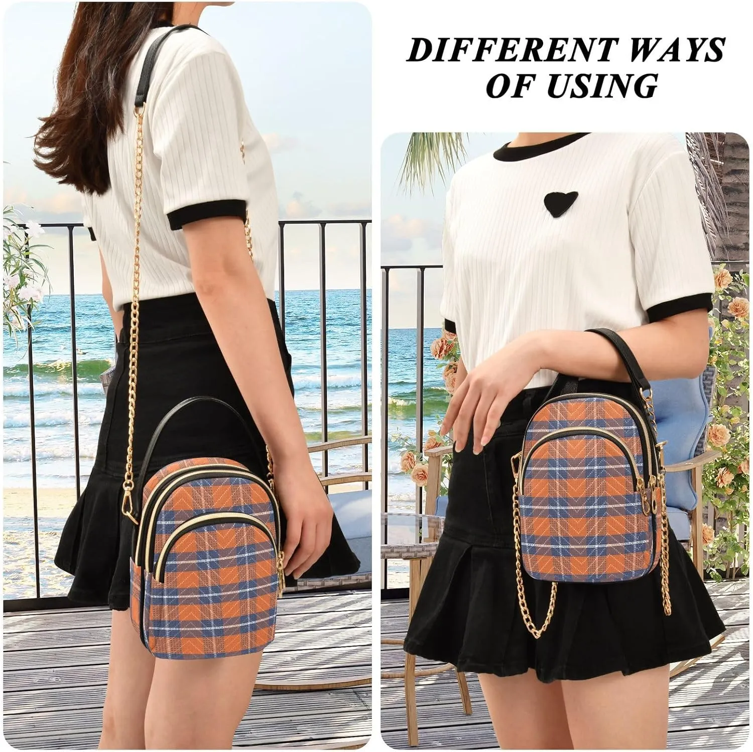 Phone Purse Women Small Cell Wallet Crossbody Bags Women's Crossbody Handbags Mini Shoulder Bag
