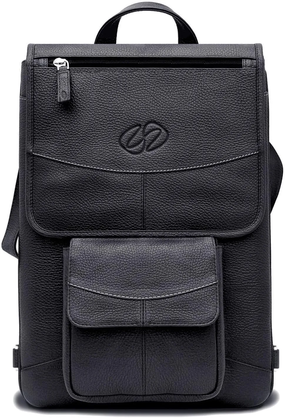 Premium Leather Crossbody Bag, Backpack for 15 MacBook Air, Pro | Protective Case for Apple Laptop BK