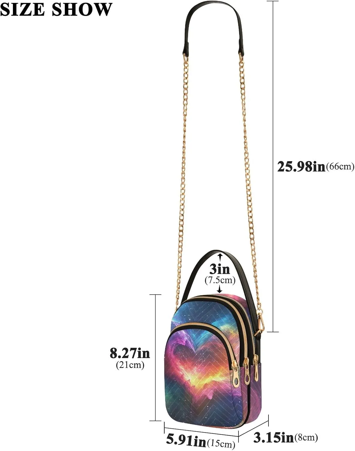 Quilted Handbag Chain Purse for Women