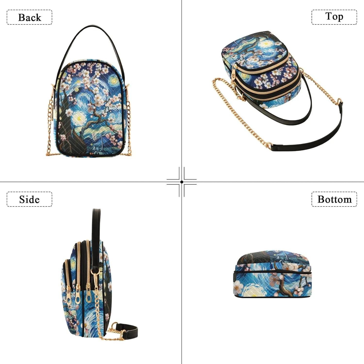Quilted Purses for Women Trendy Small Shoulder Bags for Women