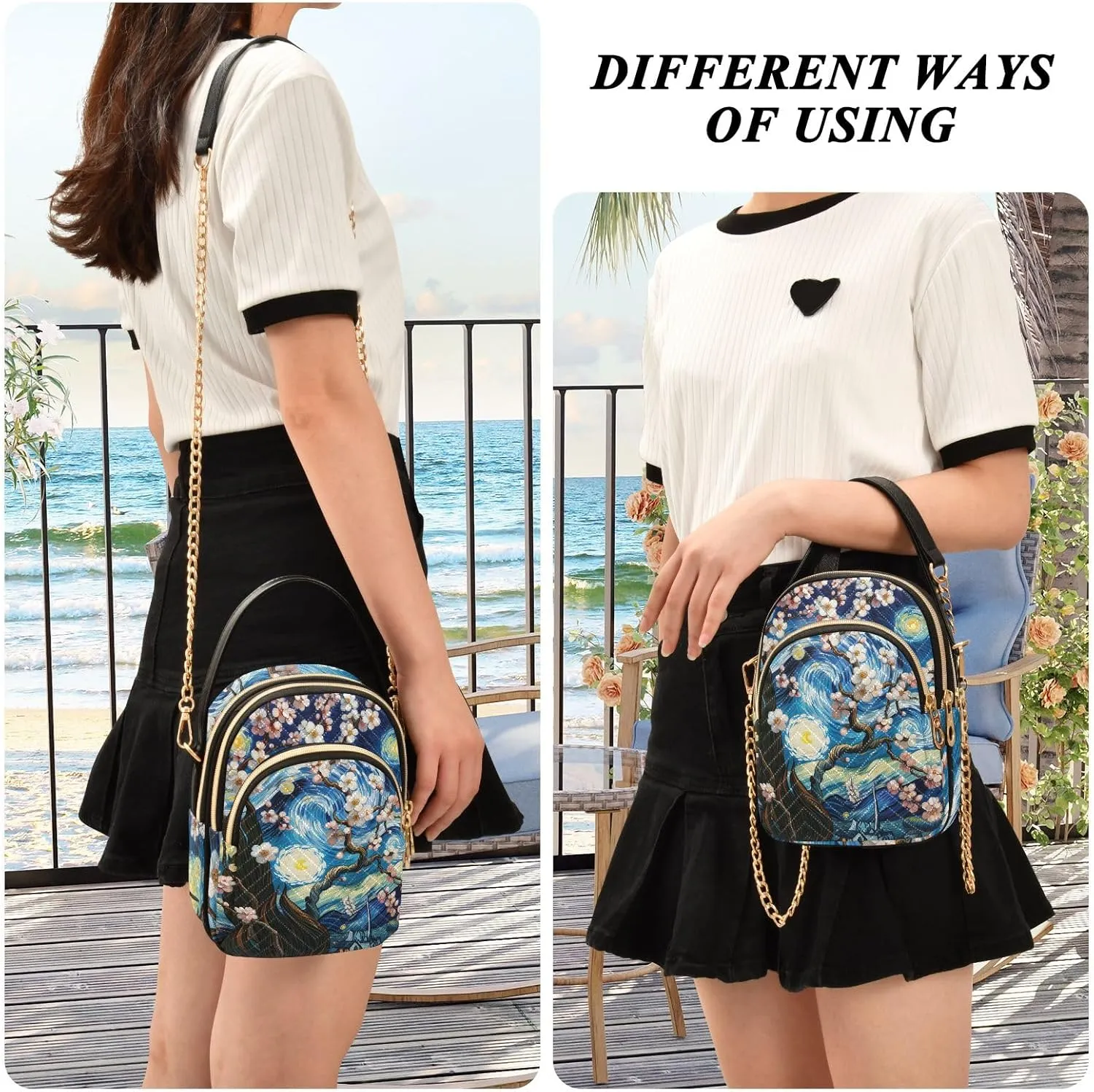 Quilted Purses for Women Trendy Small Shoulder Bags for Women