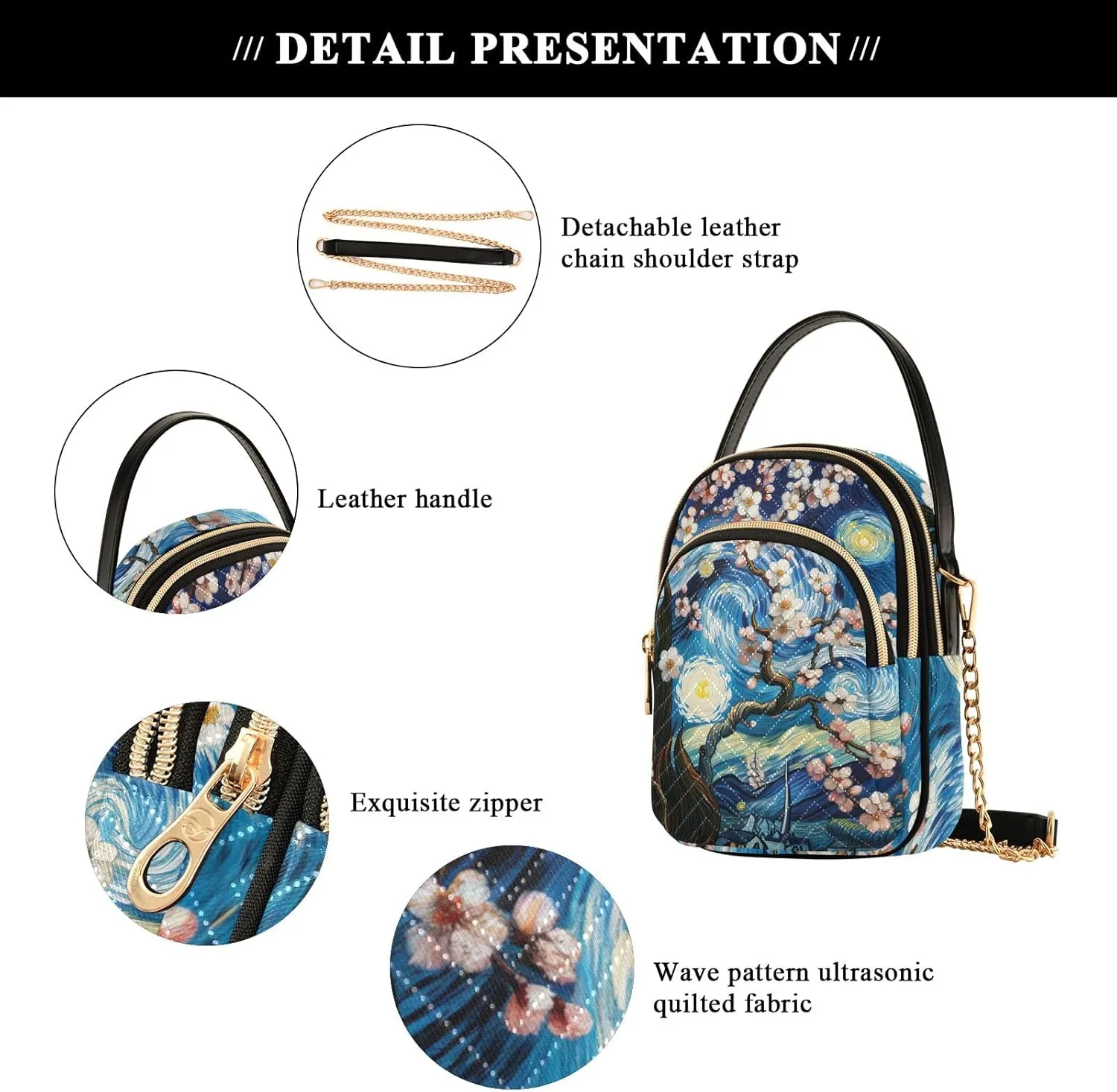 Quilted Purses for Women Trendy Small Shoulder Bags for Women