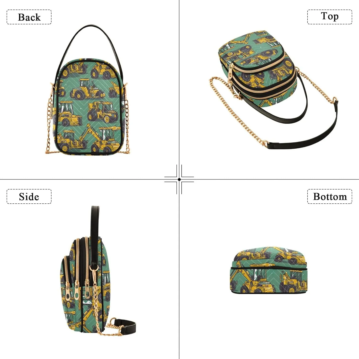 Quilted Shoulder Bags for Women Phone Bag