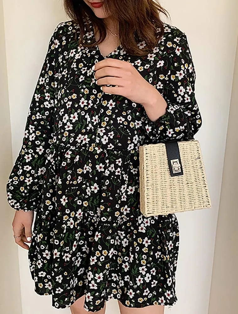QZUnique Straw Bucket Bags for Women Top Handle Drawstring Woven Handbag Shoulder Bag Summer Beach Purses with Bamboo Handle