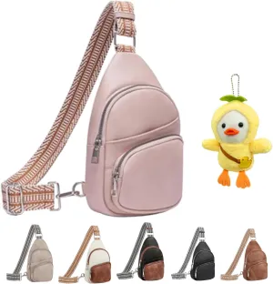 Respectivelk Crossbody Leather Bags, Interprek Respectivelk Crossbody Bag, Multiple Pockets Water-Resistant Sling Bag