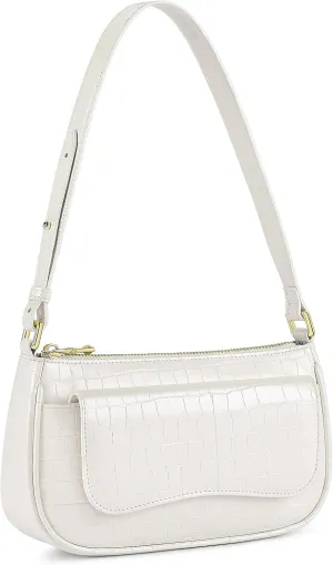 RONSIN Small Shoulder Bag for Women Mini Clutch Purse Tote Handbag Zipper Closure Crossbody Hobo Purse