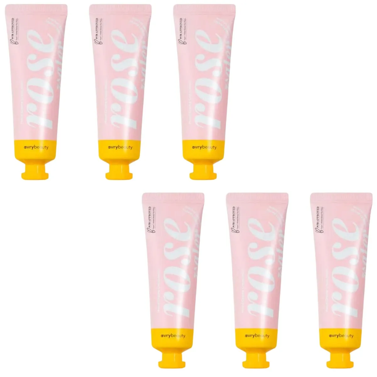 Rose Water Shea Butter Lotion Set 1.5 oz. - 6 Pack, Shea Butter Lotion for Dry Skin, Vegan Hand Cream for Women & Men