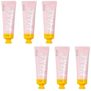 Rose Water Shea Butter Lotion Set 1.5 oz. - 6 Pack, Shea Butter Lotion for Dry Skin, Vegan Hand Cream for Women & Men