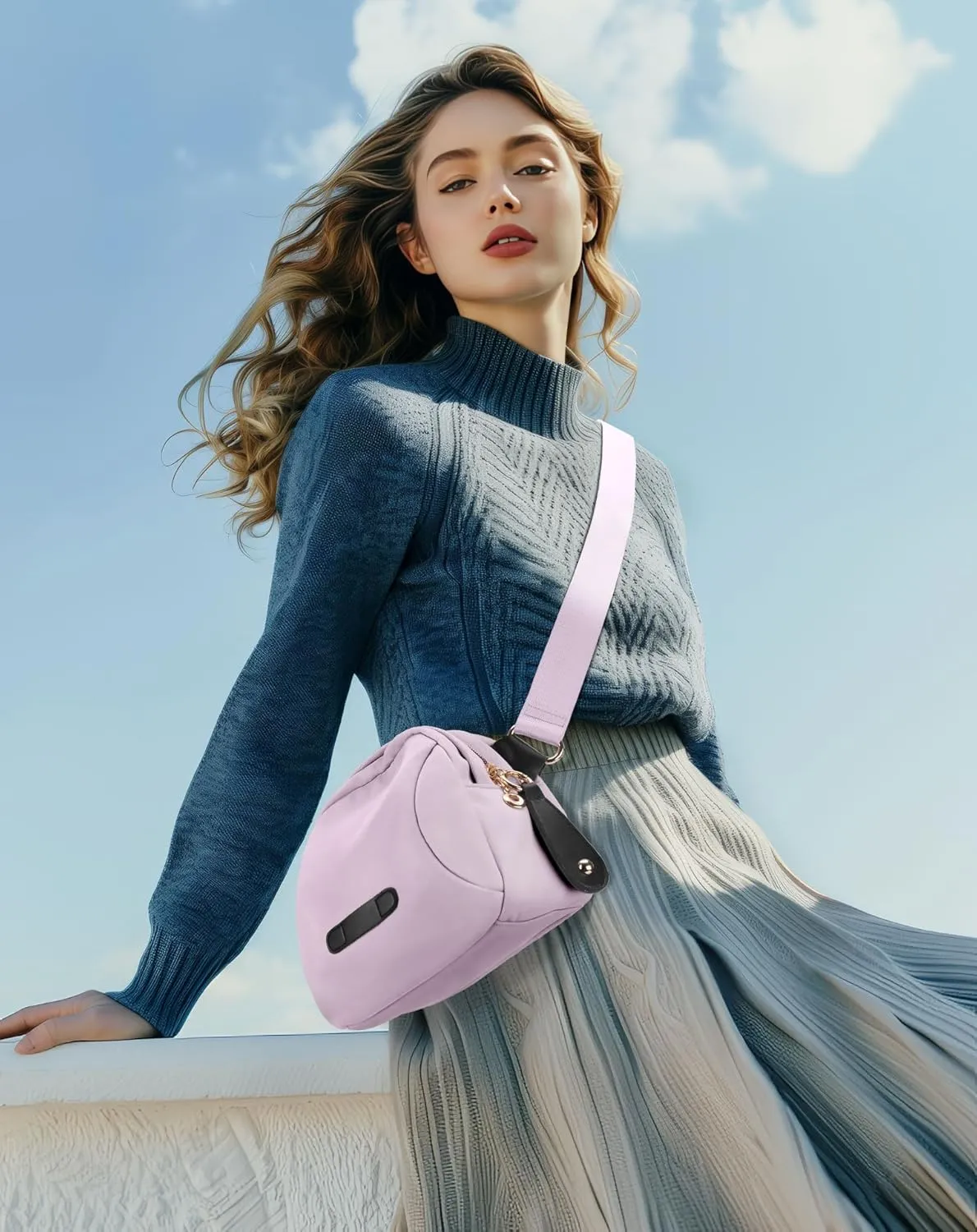 Round Small Crossbody Purses for Women Trendy, Travel Purse Handbags, Shoulder Bag Crossbody Bags for Women