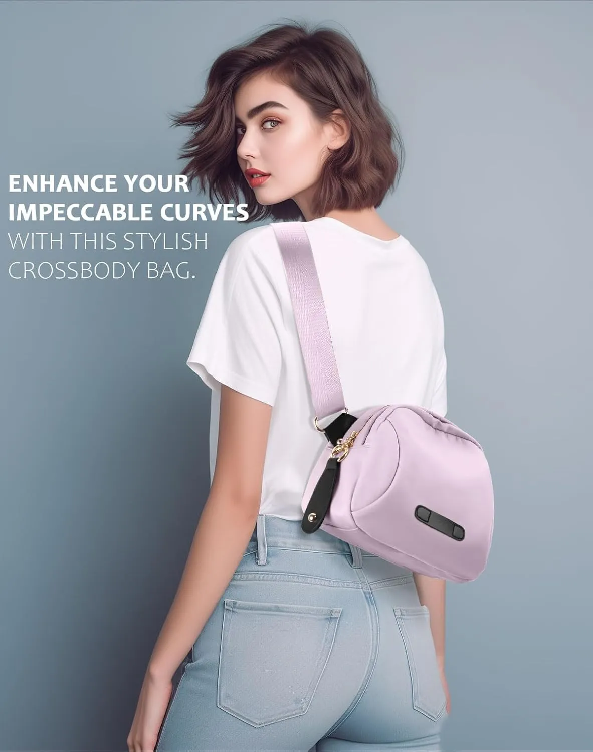 Round Small Crossbody Purses for Women Trendy, Travel Purse Handbags, Shoulder Bag Crossbody Bags for Women