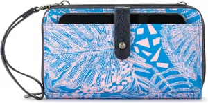Sakroots Artist Circle Smartphone Crossbody in Eco Twill, Detachable Wristlet Strap