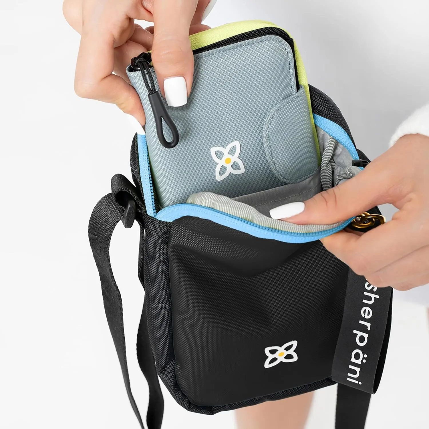 Sherpani Rogue, Mini Crossbody Bag, Shoulder Bag, Cross Body Purse, Crossbody Bags for Women, Travel Bag