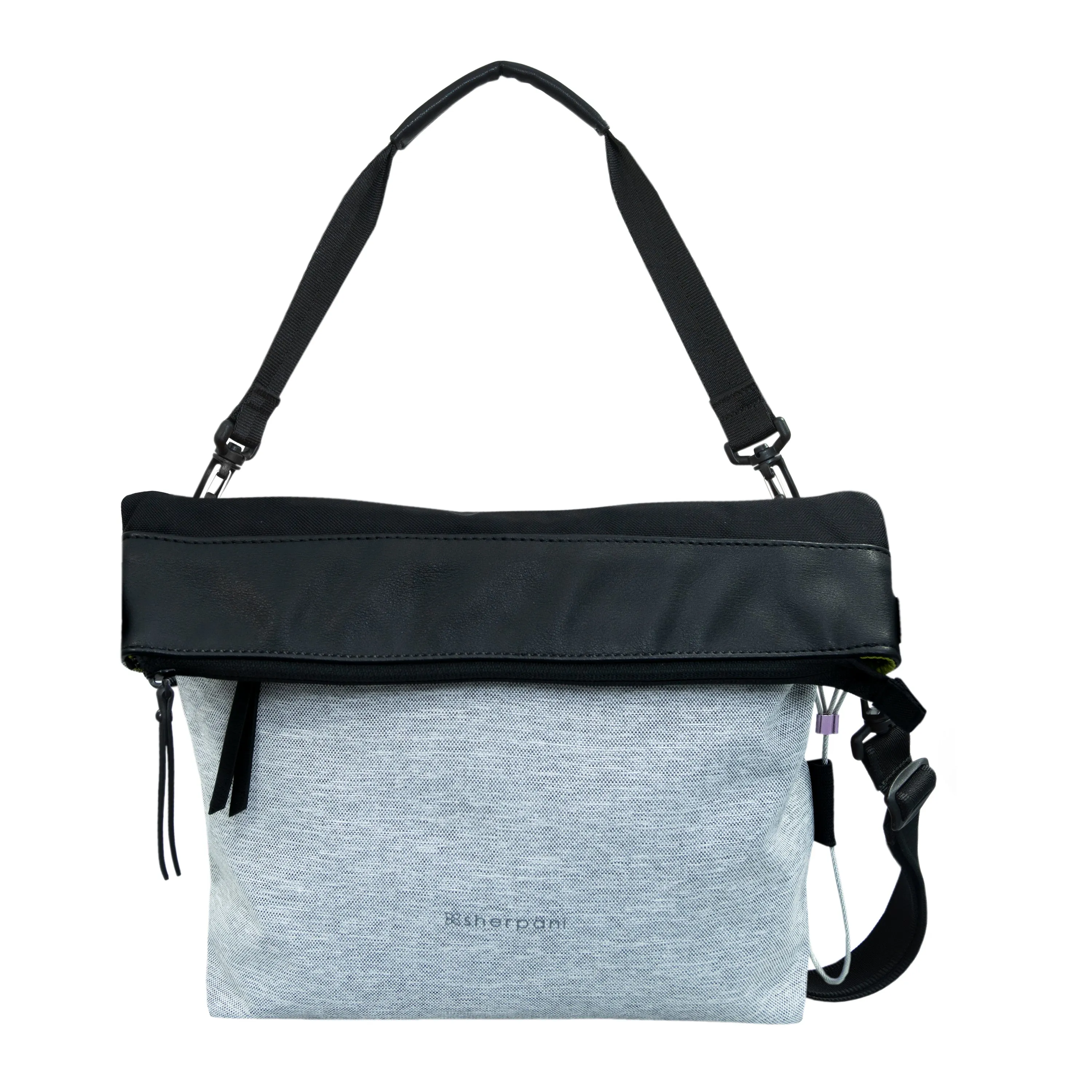 Sherpani Vale AT Convertible Travel Crossbody/ Shoulder Bag sterling