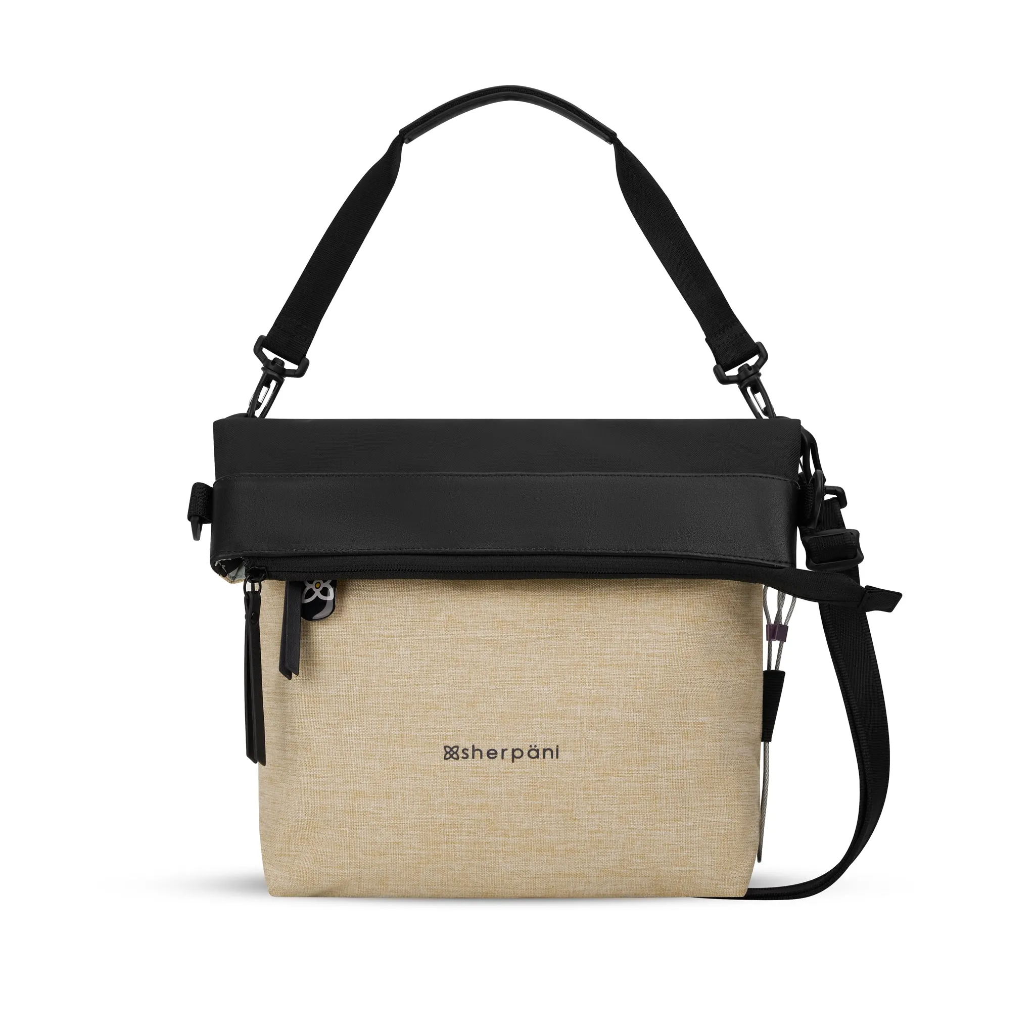 Sherpani Vale AT Convertible Travel Crossbody/ Shoulder Bag straw