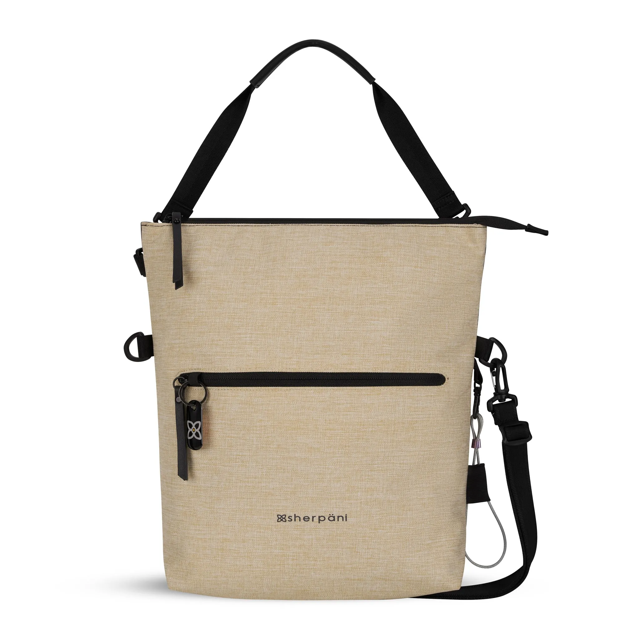 Sherpani Vale AT Convertible Travel Crossbody/ Shoulder Bag straw
