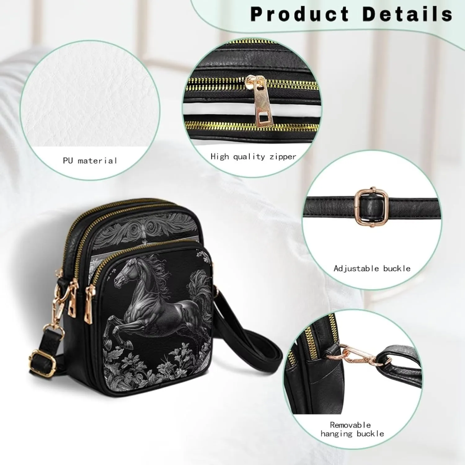 Shoulder Bag Crossbody for Women Small Crossbody Wallet Phone Bag Women Mini Purse Cell Phone Shoulder Bag