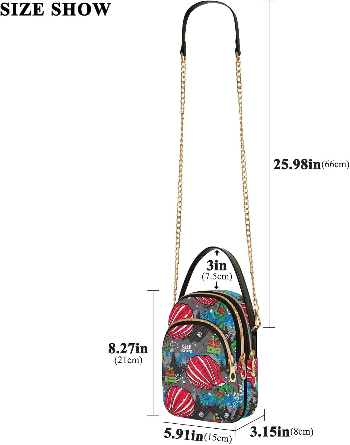 Shoulder Bags Chain Bags with Leather Handle