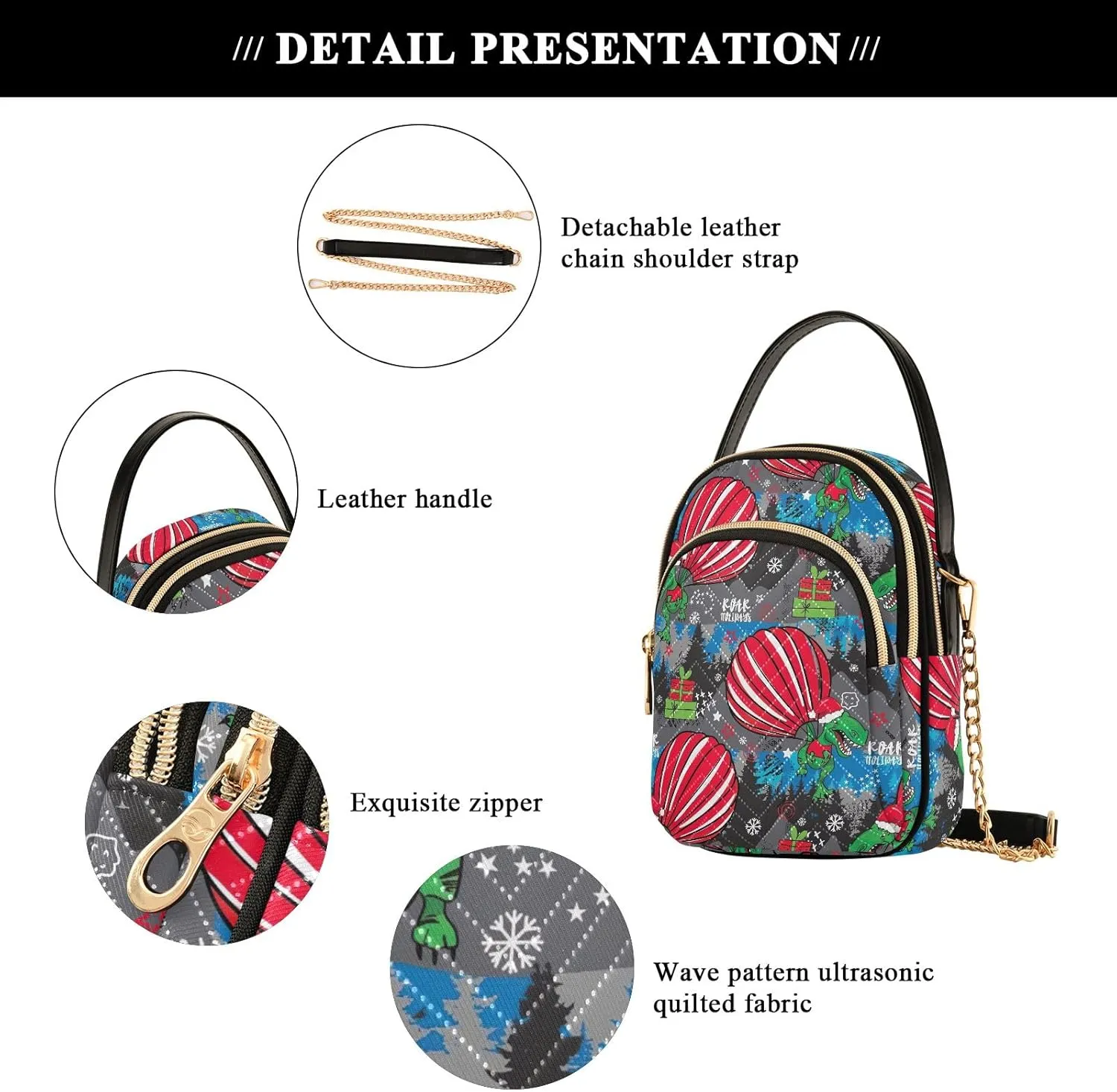 Shoulder Bags Chain Bags with Leather Handle
