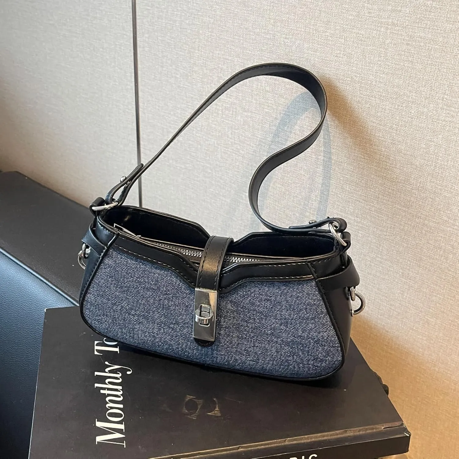 Shoulder Handbag Denim Purse for Women Designer Purses Mini Purse Shoulder Bag Cute Purse
