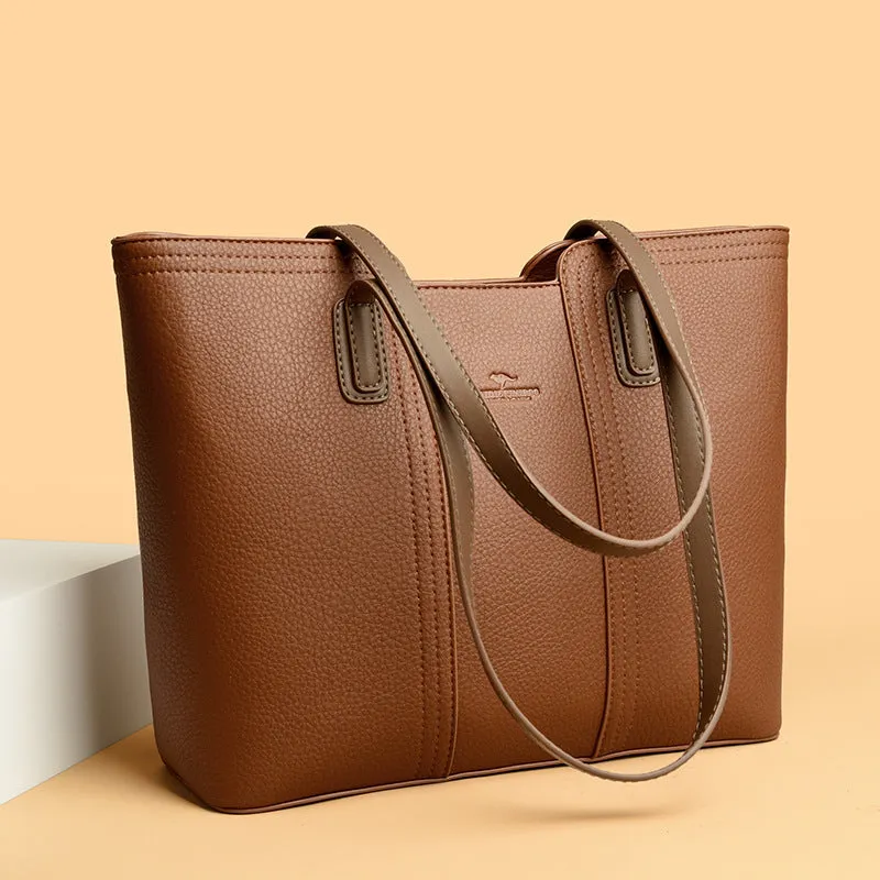 Simple Fashion High Capacity Waterproof Totes Handbags, Designer Women's Shoulder Bag