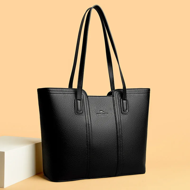 Simple Fashion High Capacity Waterproof Totes Handbags, Designer Women's Shoulder Bag