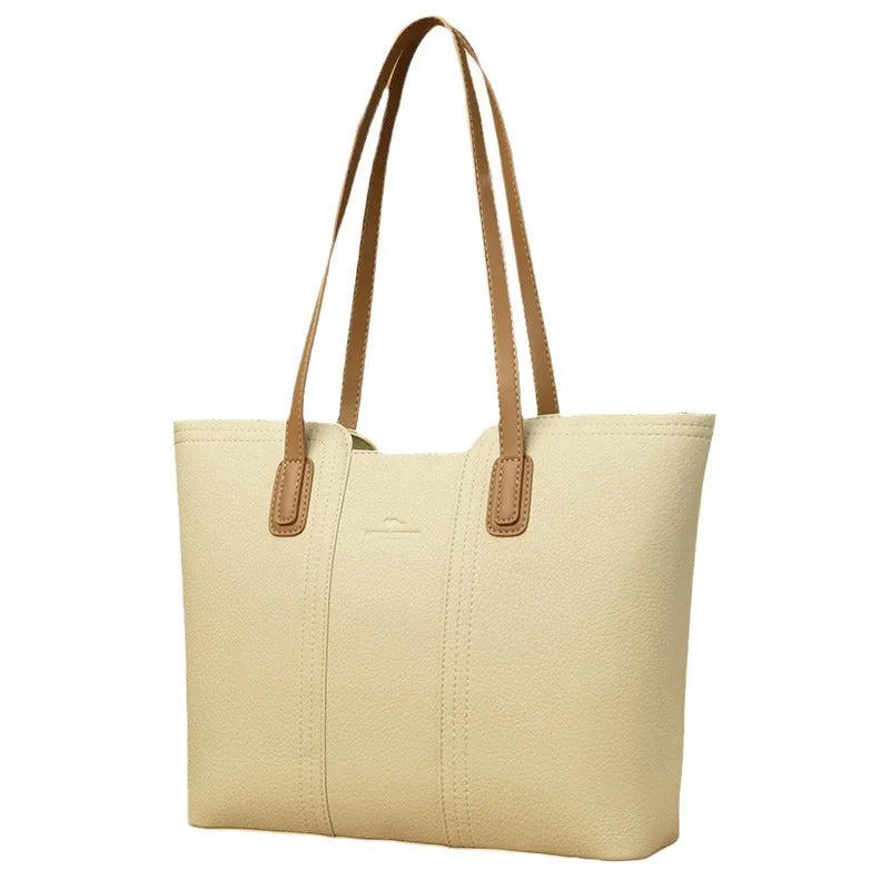 Simple Fashion High Capacity Waterproof Totes Handbags, Designer Women's Shoulder Bag