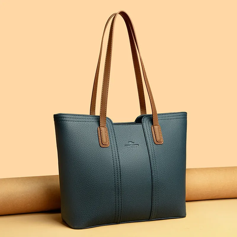 Simple Fashion High Capacity Waterproof Totes Handbags, Designer Women's Shoulder Bag