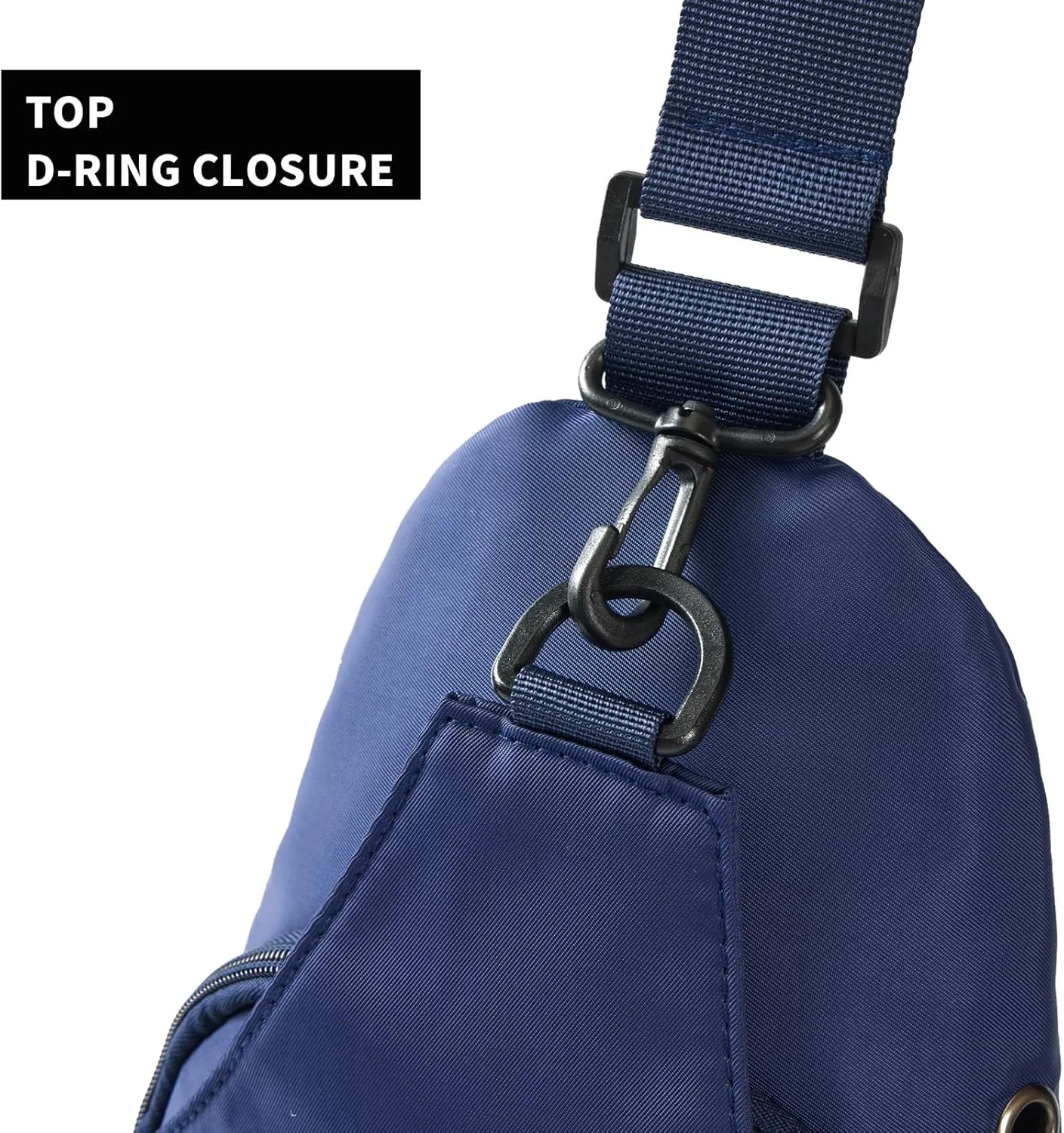 Sling Bag for Men Women, Small Crossbody Bag Trendy, Water Resistant Fanny Pack Running Phone Holder for Travel
