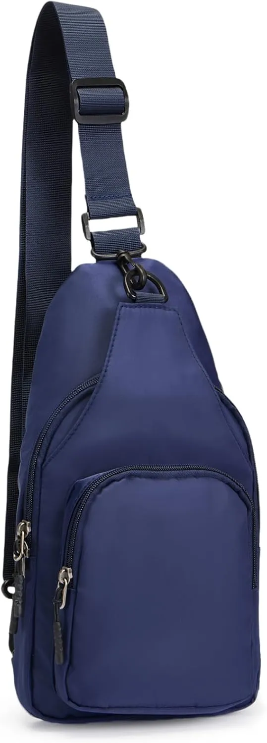 Sling Bag for Men Women, Small Crossbody Bag Trendy, Water Resistant Fanny Pack Running Phone Holder for Travel