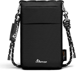Small Crossbody Bag Cell Phone Bag - RFID Anti - Theft Sacoche, CORDURA Lightweight Water-Resistant Fits Phone Keys And More