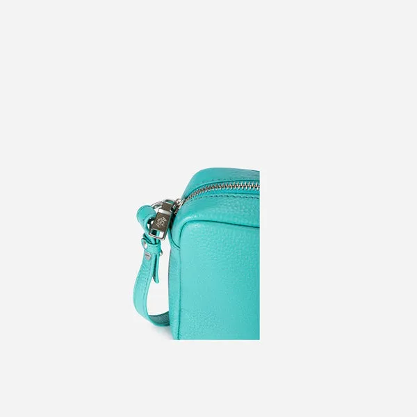 SMALL CROSSBODY, CALYPSO TEAL