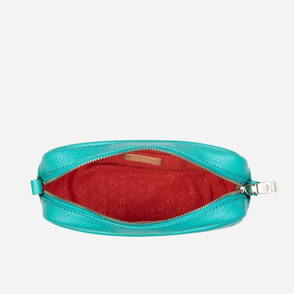 SMALL CROSSBODY, CALYPSO TEAL