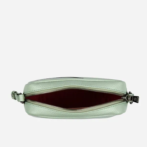 SMALL CROSSBODY, SAGE GREEN