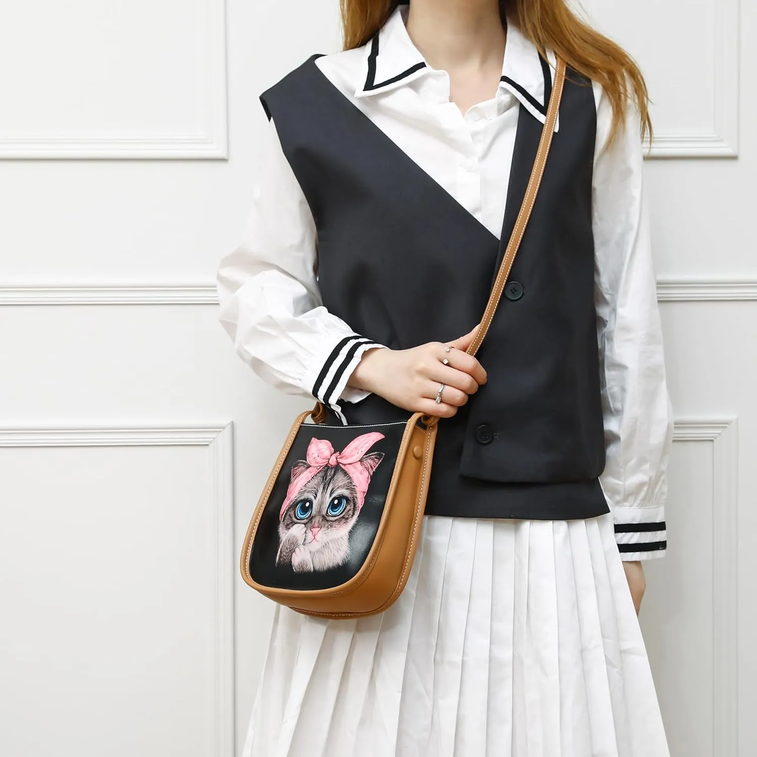 Small Purses Crossbody Bags Handbag for Women Travel Designer Medium Crossbody Bag Trendy with Adjustable Strap