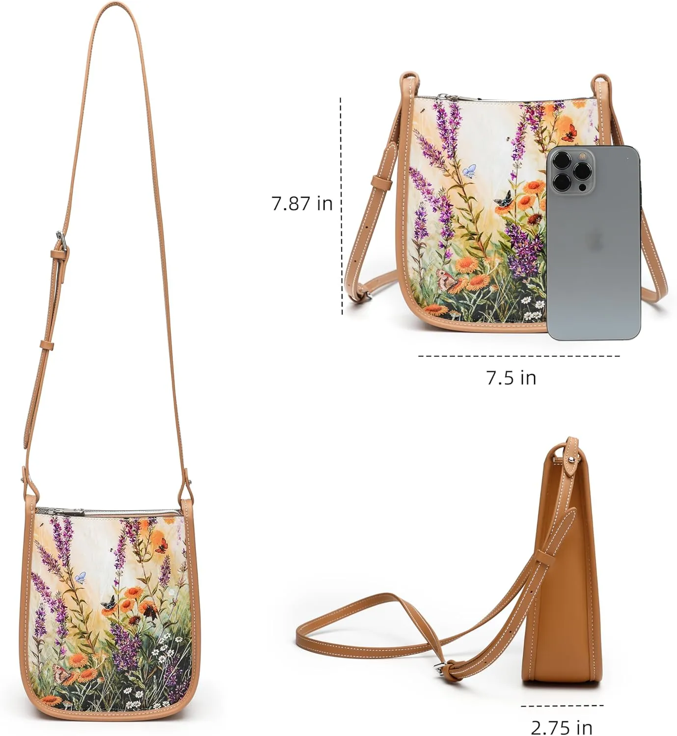 Small Purses Crossbody Bags Handbag for Women Travel Designer Medium Crossbody Bag Trendy with Adjustable Strap