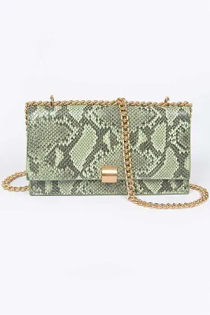 Snake Print Bag