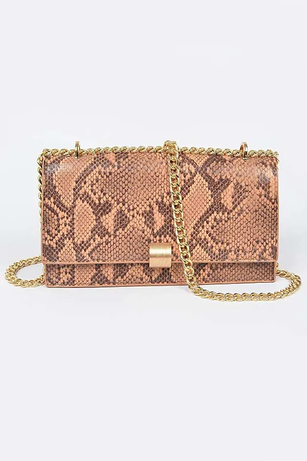 Snake Print Bag
