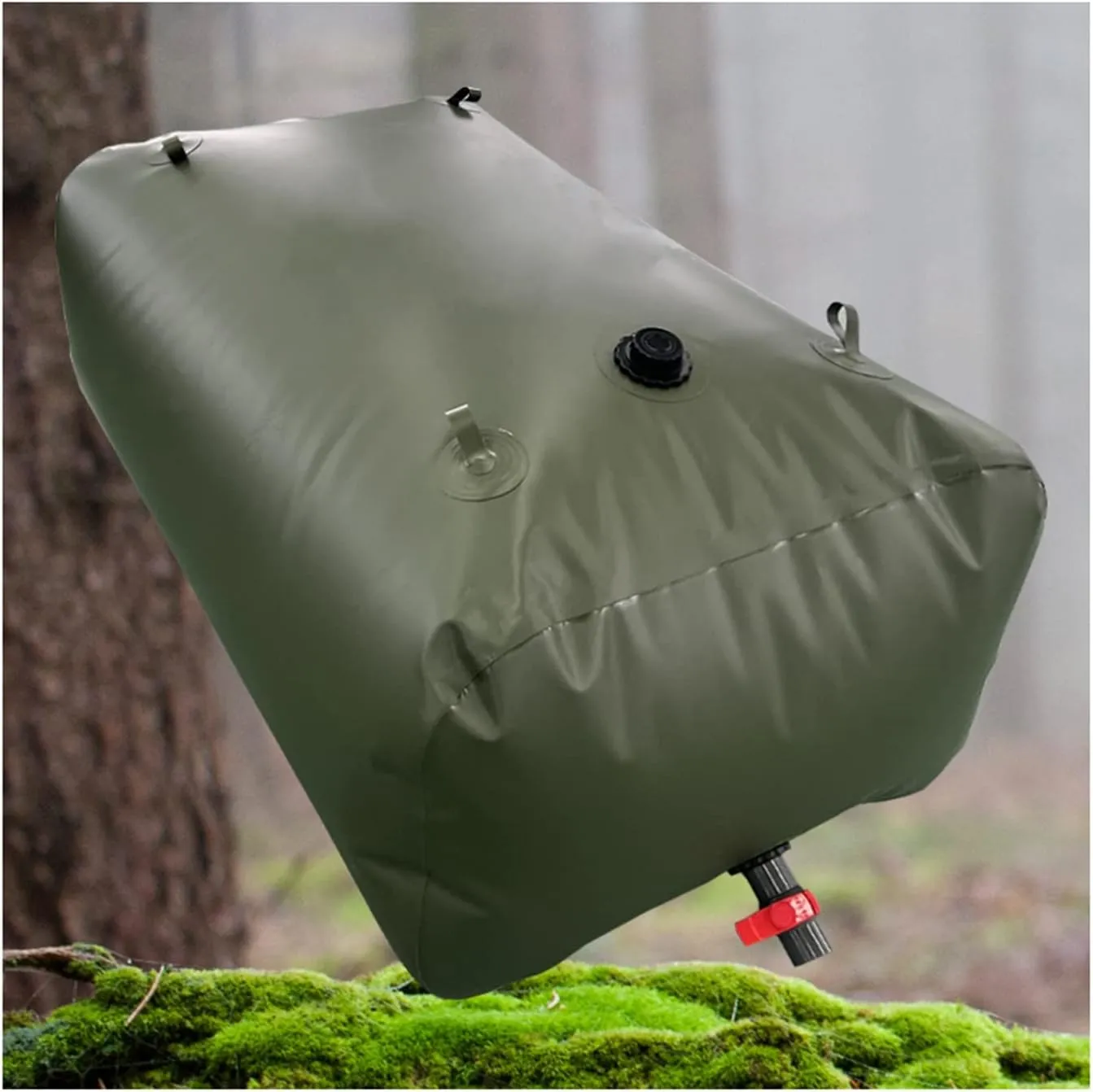 Soft Drought-Resistant Water Bag，Bladder Water Storage Bag, Collapsible Bladder, Portable Water Tank, Large Flexible Emergency Bucket, Camping Shower Water Container ( Size : 1.5x0.9x0.5m/670L/176gall