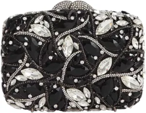 Sparkly Rhinestone Purse for Women Full Diamond Evening Clutch Bag Party Wedding Luxury Crystal Handbags