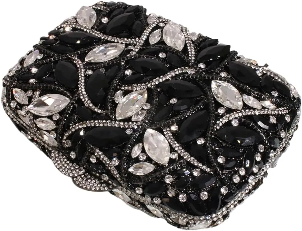 Sparkly Rhinestone Purse for Women Full Diamond Evening Clutch Bag Party Wedding Luxury Crystal Handbags