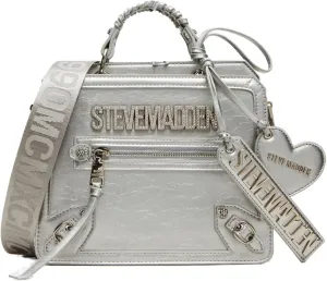 Steve Madden Evelyny Box Tote Update, Silver