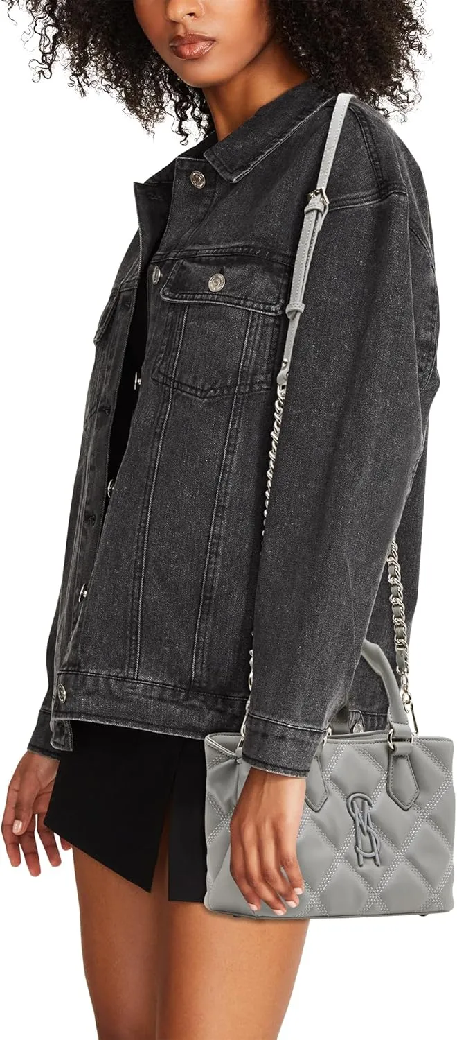 Steve Madden Mickey Quilted Top Handle Crossbody