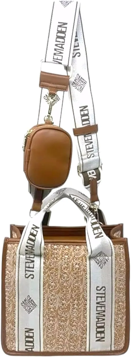 Steve Madden Straw Bwebber Bag