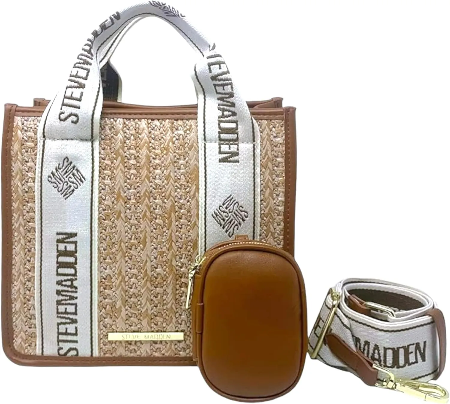 Steve Madden Straw Bwebber Bag