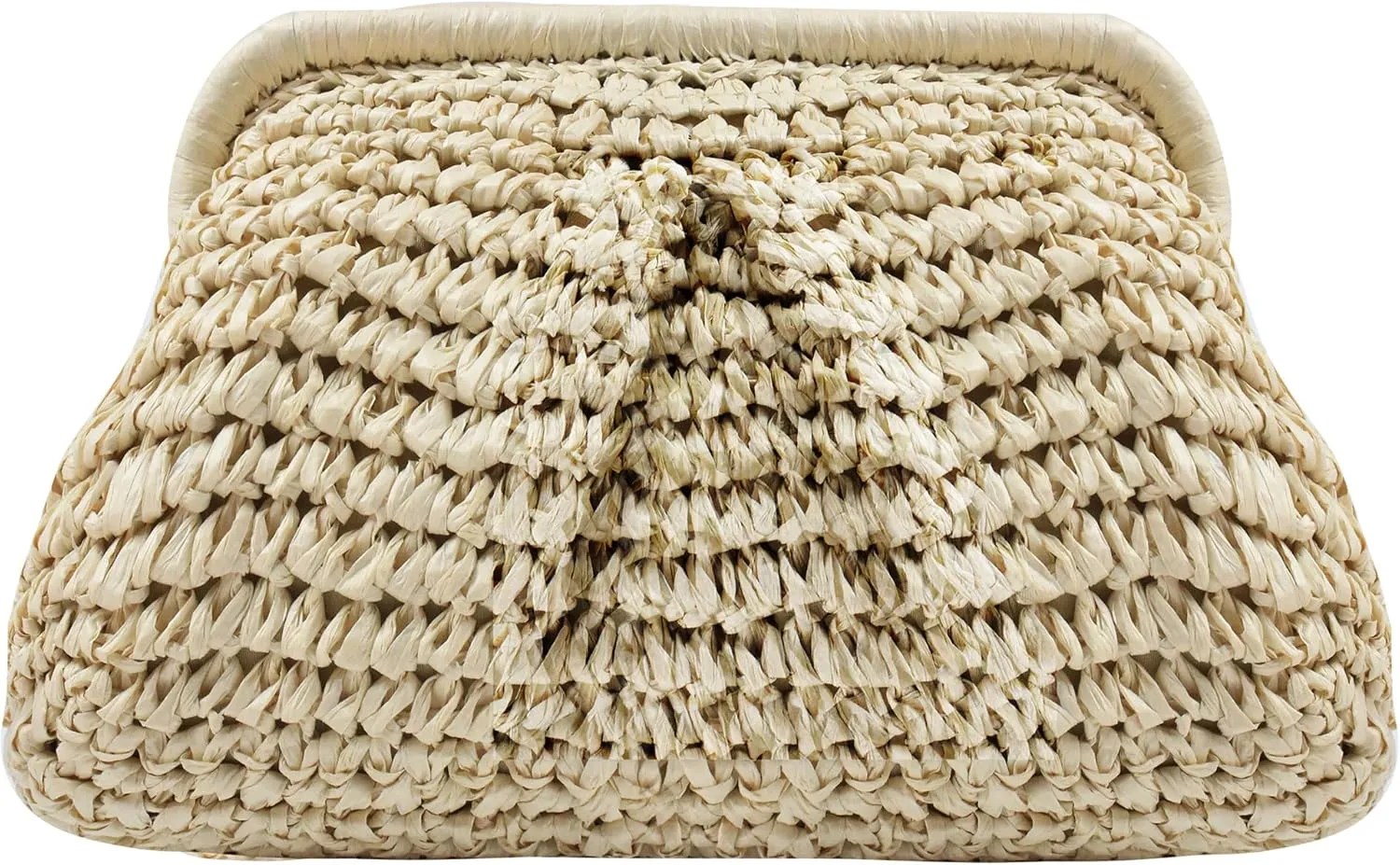 Straw Clutch Purse for Women Wedding Hand-Woved Evening Straw Handbag Party Wedding Summer Beach Bag