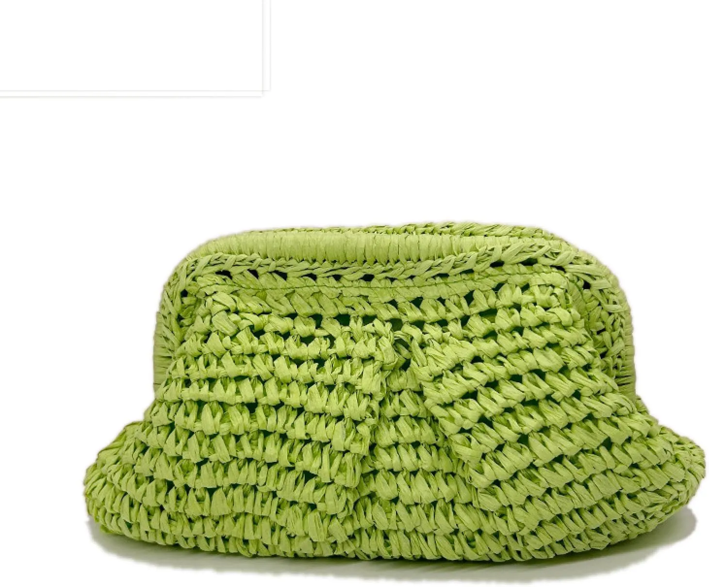 Striped Stitching Woven Bag Clutch Bag Women's Clip Bag Straw One Shoulder Crossbody Bag