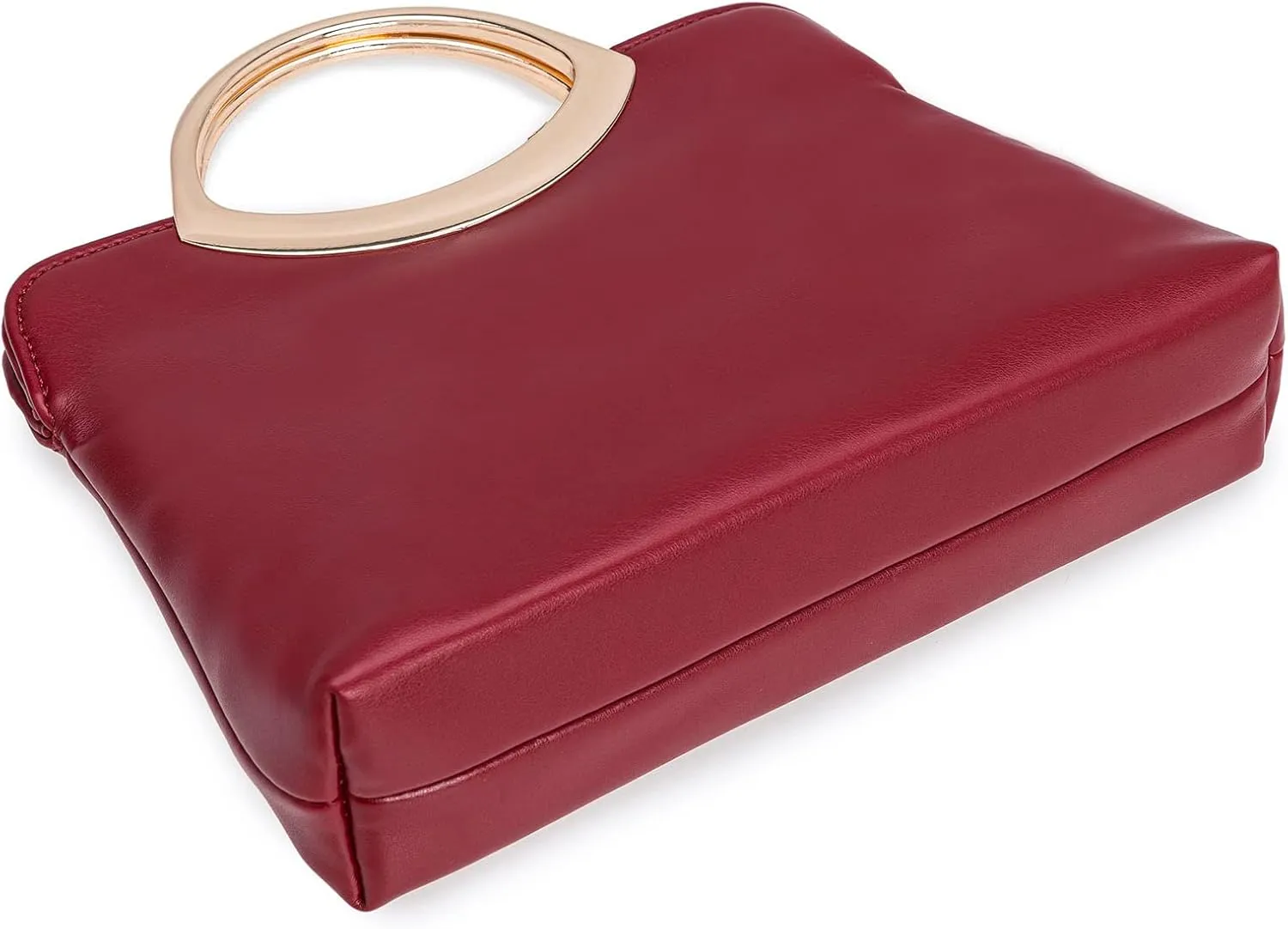 Stylish PU leather Small Prom Handbag Formal Women Party Clutch Dressy Wedding Purse
