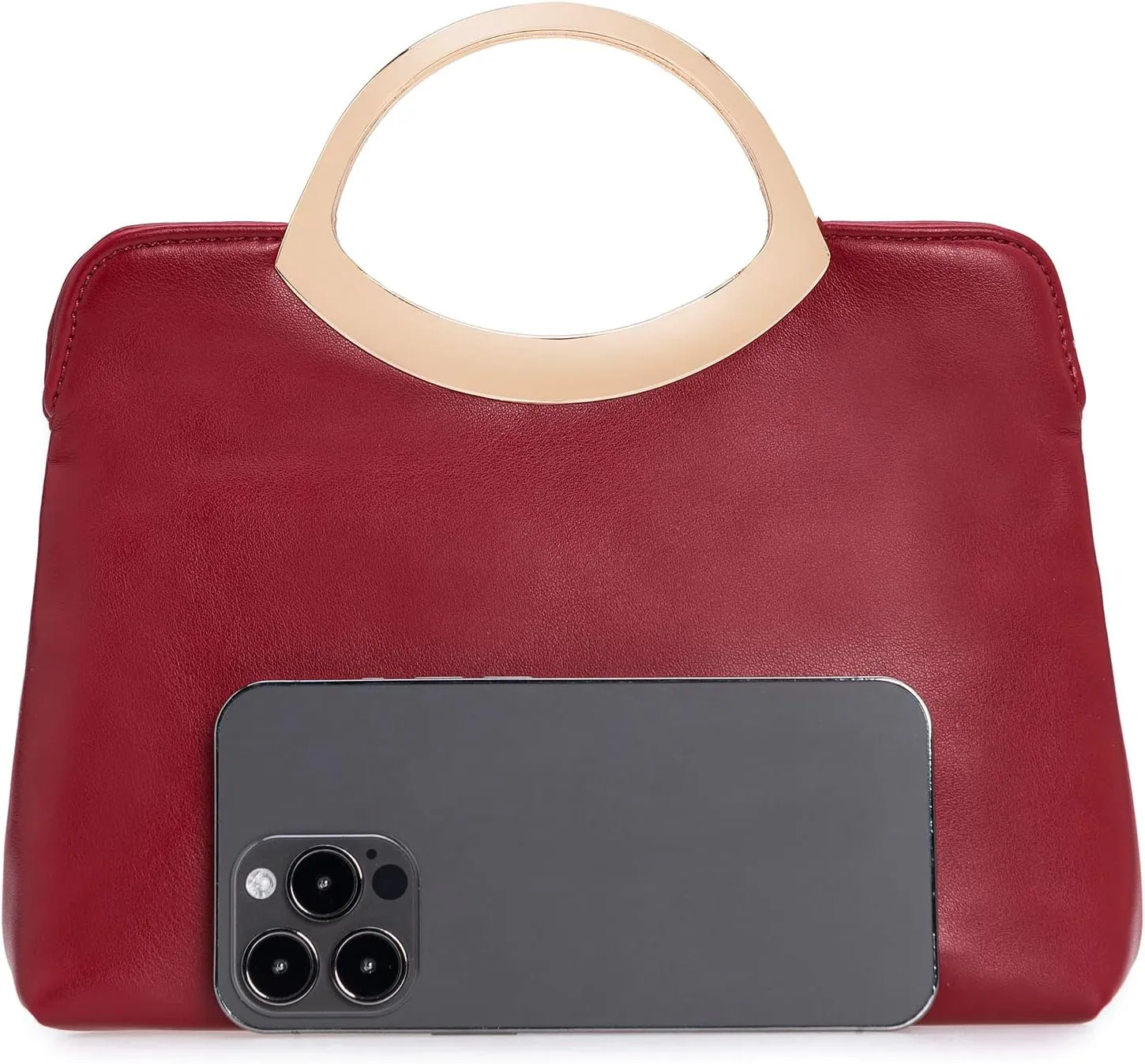 Stylish PU leather Small Prom Handbag Formal Women Party Clutch Dressy Wedding Purse