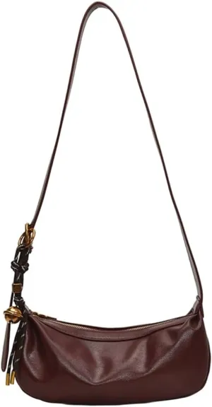 Stylish PU Soft Leather Shoulder Bag Functional Underarm Bags For Commuting Shopping And Enhancing Your Look