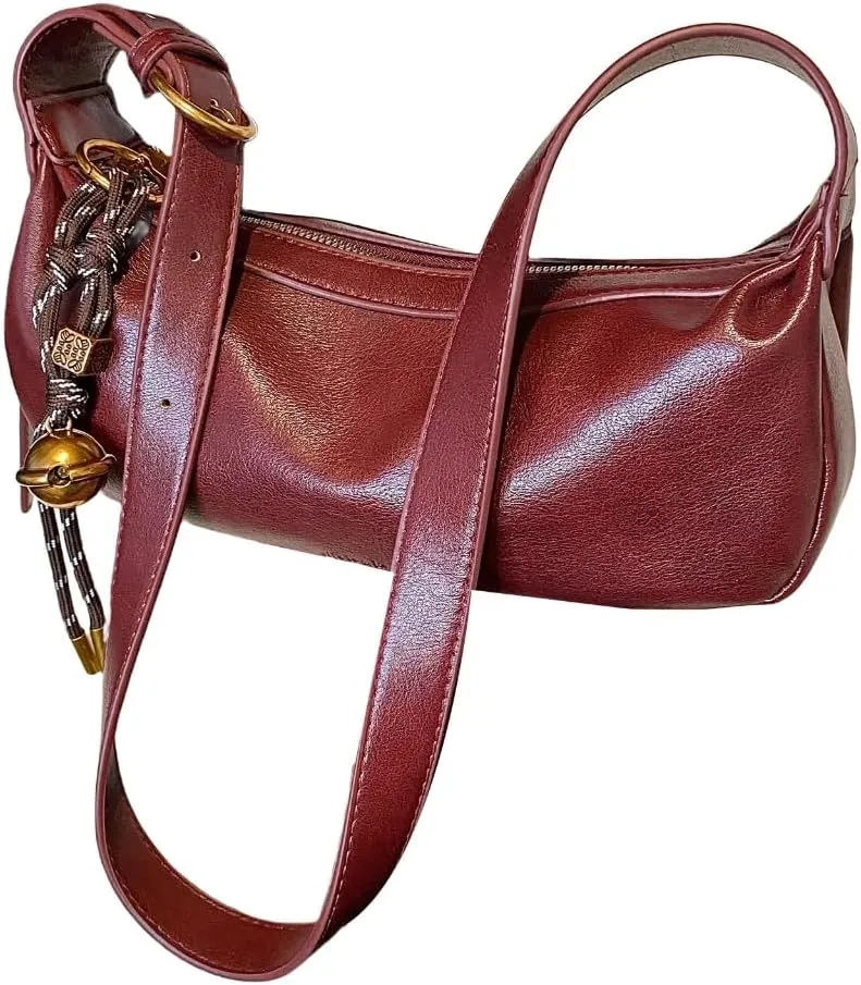 Stylish PU Soft Leather Shoulder Bag Functional Underarm Bags For Commuting Shopping And Enhancing Your Look